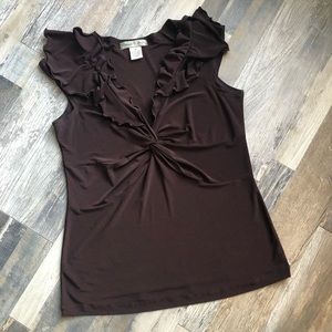 Vintage Suzuki Brown Top